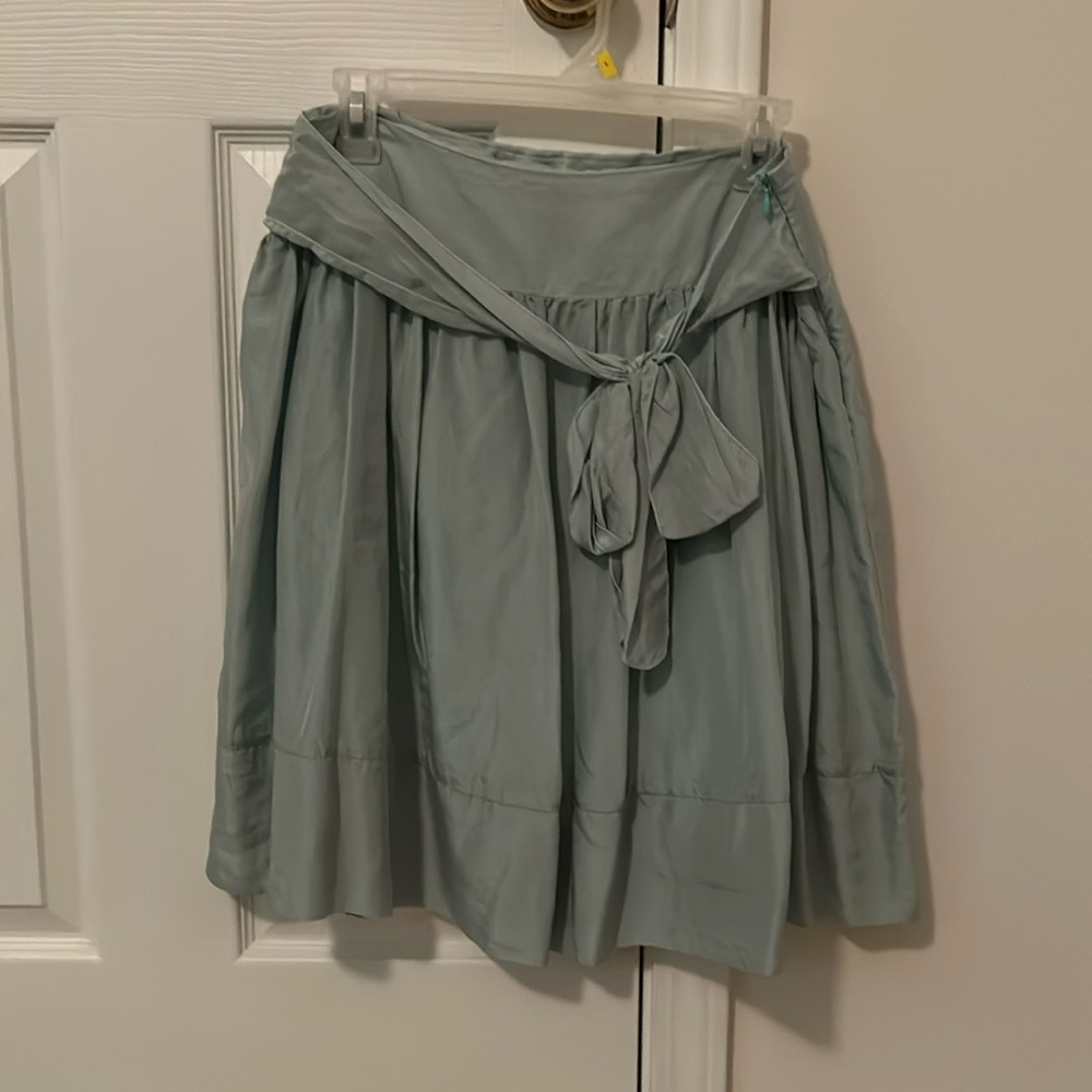 Light blue skirt
